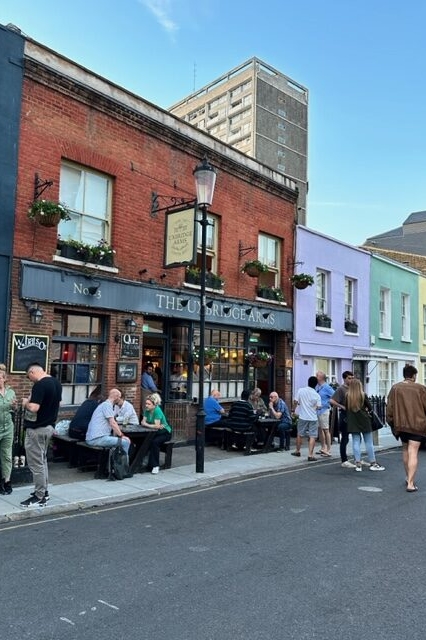 Outside shot of the pub